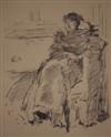 JAMES A. M. WHISTLER Two lithographs.